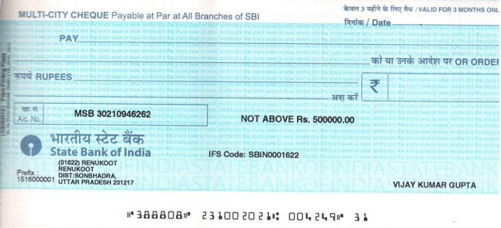 Ifsc Code In Cheque centerdetail